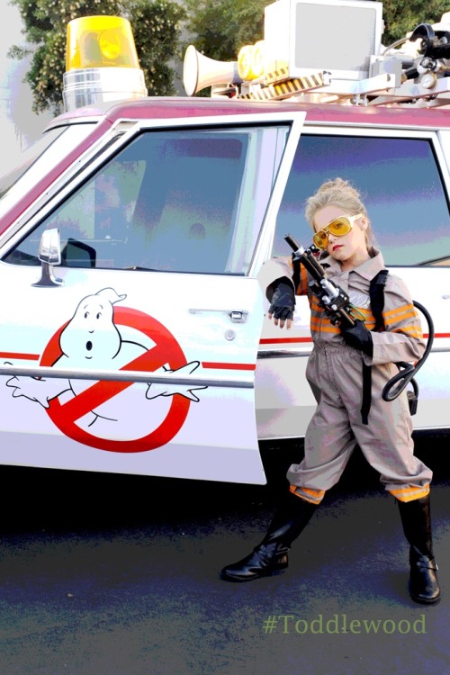 safetylights:Look at the little mini Ghostbusters! Recreation by Toddlewood