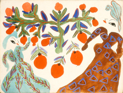 oncanvas: Paintings by Baya Mahieddine, 1947