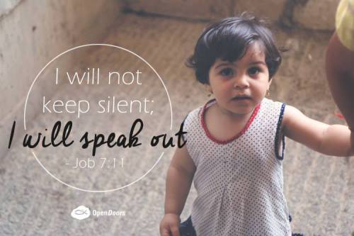 Please don&rsquo;t keep silent about the plight of thousands of Christian families in Syria and Iraq