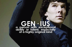 221boyfriends:how might one define Sherlock Holmes?