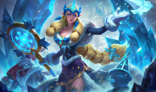 Winter Wonder SorakaI had a collaboration with Riot Games. This is my contribution for Winter Wonder