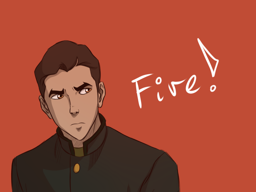 ask-whitebag:  Some people keep telling Varrick is similar to Sokka, so I made this