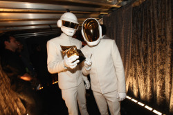 daftpunkhq:  Daft Punk at 56th-Grammy-Awards, 2014  