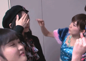 okdnn: AKB48 Request Hour 2017 Backstage Camera - Okada Nana GIFs