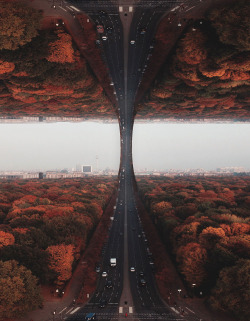 culturenlifestyle:Laurent Rosset Defies The Laws Of Gravity and Endless Horizons With Masterful Photo Manipulations Laurent Rosset , digital artist and architect, is a magician who tricks the mind with surreal digital photo manipulations that pull the