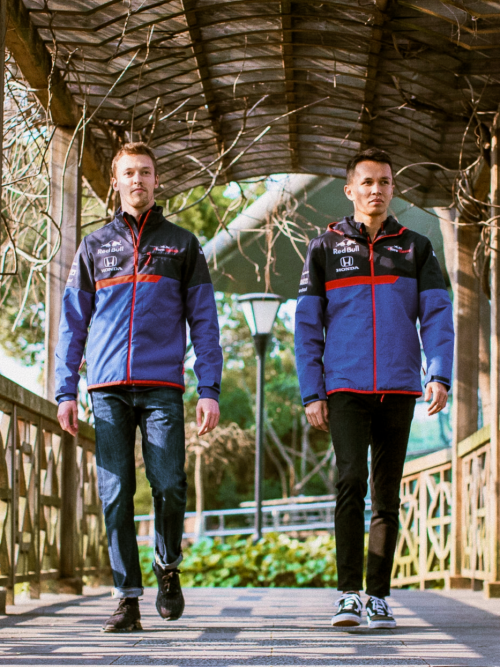 Daniil Kvyat and Alex Albon // 2019 Chinese Grand Prix