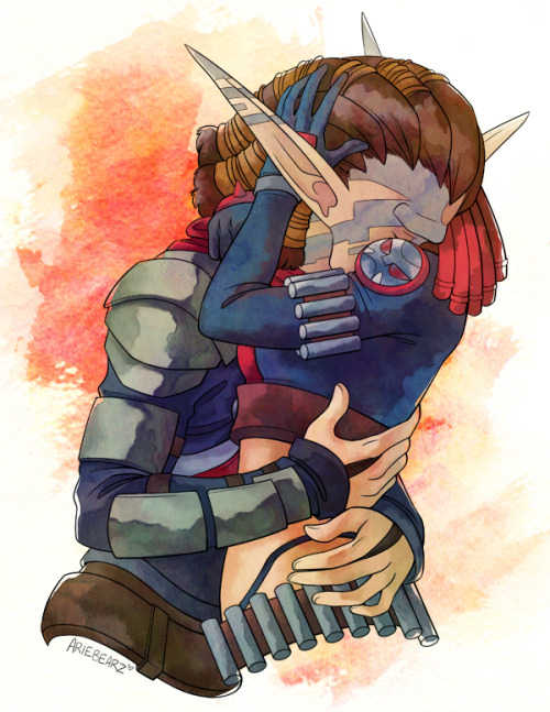 ariebearz:My little Jak and Daxter “watercolor” series all together in one post : )
