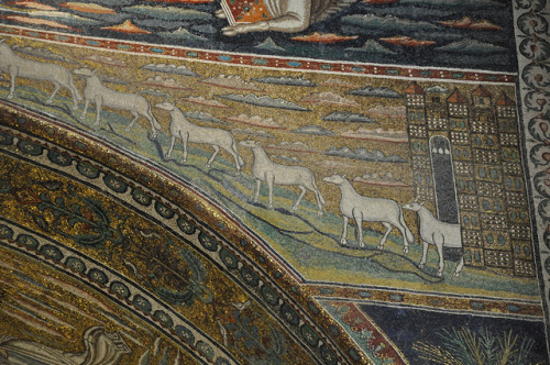 fuckyeahwallpaintings:Basilica of Sant'Apollinare in Classe, near Ravenna, Italy, 6th to 12th centur