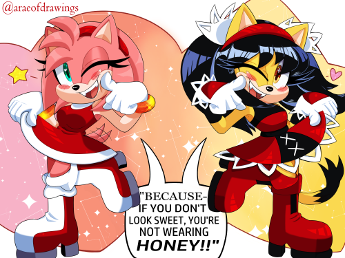  amy and honey archie redraw bc nothing in this world gives me more serotonin than cute girls being 