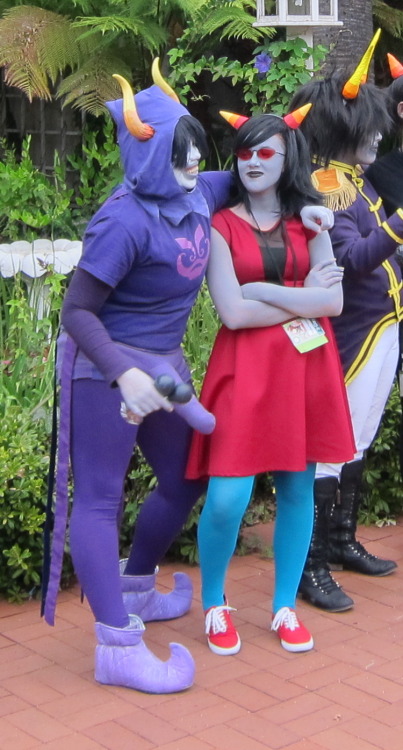 tarantella-ragazza:All the Homestuck cosplays I saw at Anime Conji on saturday 4/13! Please let me k