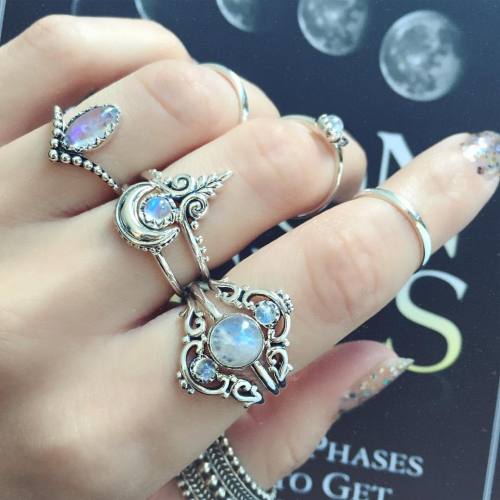 We love how Rainbow Moonstone looks like a cloudy summer&rsquo;s sky Get 10% off your order with