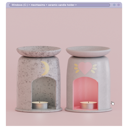  Ceramic Candle Holder | 2 Swatches | 3.4K Polys |1 Slot | BGCI hope you enjoy and as always, let me