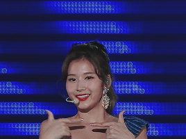 Twice’s Sana + Dark Blue 💙