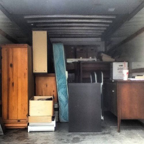 Finally getting ourselves out of “the ghetto” as my dad says. #moving #uhaul #yay #fuckyeahmoving