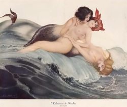 mermaholic: An image from the 1920s!  (Also, possibly, my dreams.)