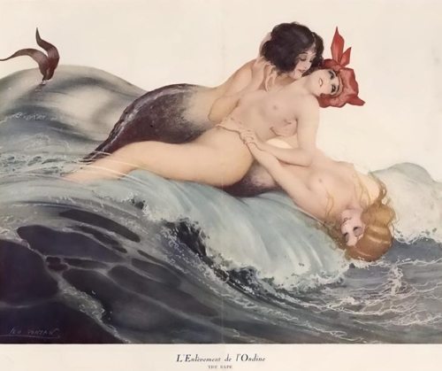mermaholic: An image from the 1920s!  (Also, possibly, my dreams.)  blushes. 