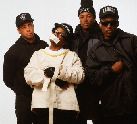 XXX gutsanduppercuts:  Eazy-E, DJ Yella, MC Ren photo