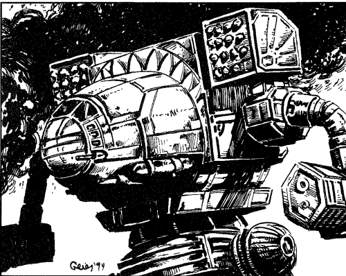 Part 4/4 of the art of BattleTech Compendium: The Rules of Warfare, published in 1994, Illustrations