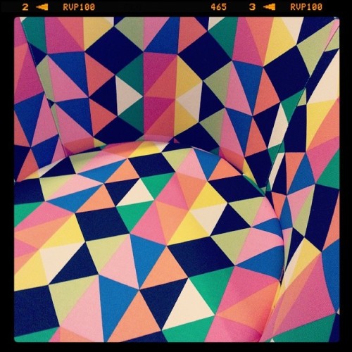 Possible desk chair #ikea #PatternHuntress #geometricinspiration #thecolors #loscolores #theshapes #homedecor