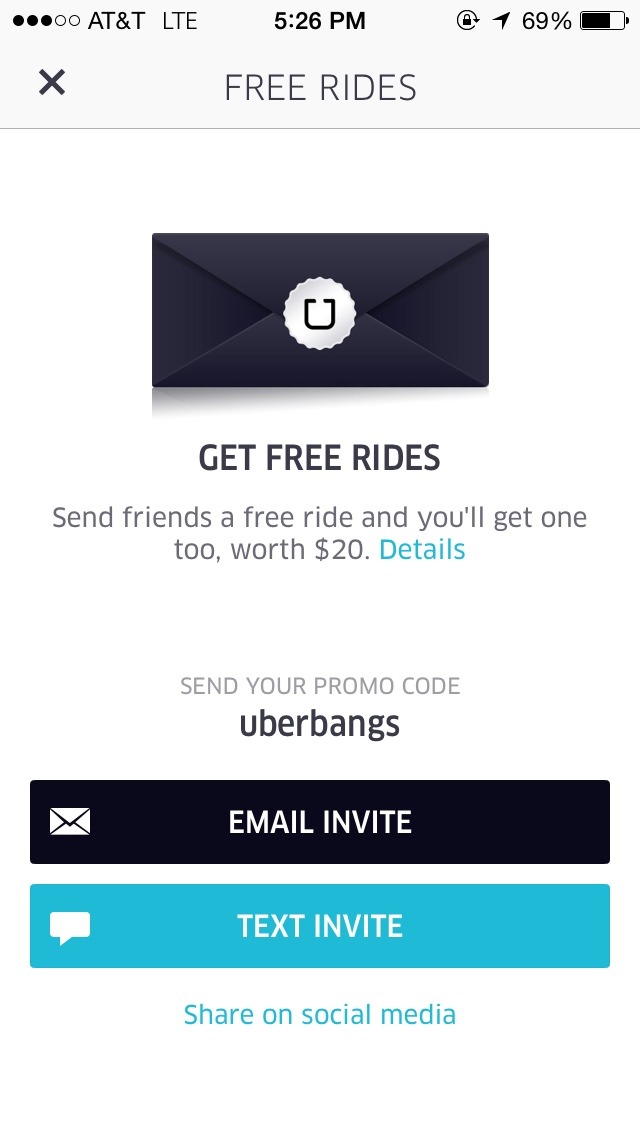 bang:  Just incase yall get drunk or need a ride to grandmas house or something I