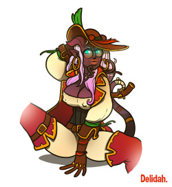 Patreon reward for Monrena.It’s Monrena&hellip; As a fancy birate! Swiggety-swooty yarr gimme your booty! &gt; Help me amass a pirate fleet with Patreon. (I have booty to plunder)