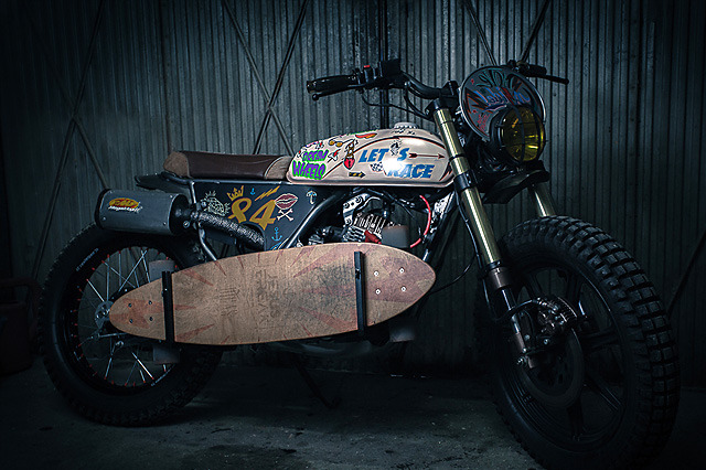 thefunkydictator:  Honda CLR125 Scrambler – Dream Wheels Heritage 