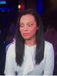vetrowolf:  widowtracer-overwatch-trash:  allerasphinx:  7mangoes:  thahalfrican:  qingmilo:  tellyjpg:  yo  More and more people are just starting to say fuck a poker face  lmaooo  they looked at each other like, this bitch 😂  I friggin lost it when