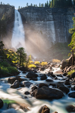 theencompassingworld:  Nevada Falls, Yosemite