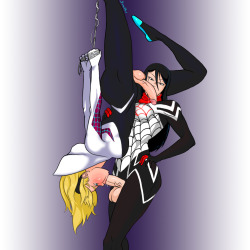 savalkas:  Spider-Gwen, Spider-Gwen, sucking