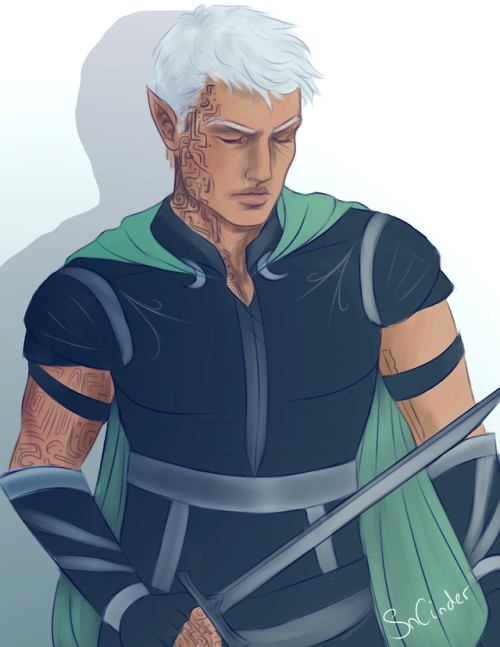 sncinder:Rowan Whitethorn for @raconteurwitch Happy Birthday babe Listen here, I feel like it’s my b