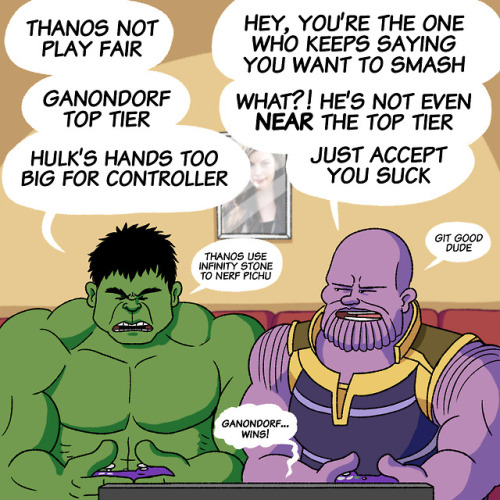 thanos preparing for endgame episode 4: hulk  This one makes zero sense. But if there’s a chan