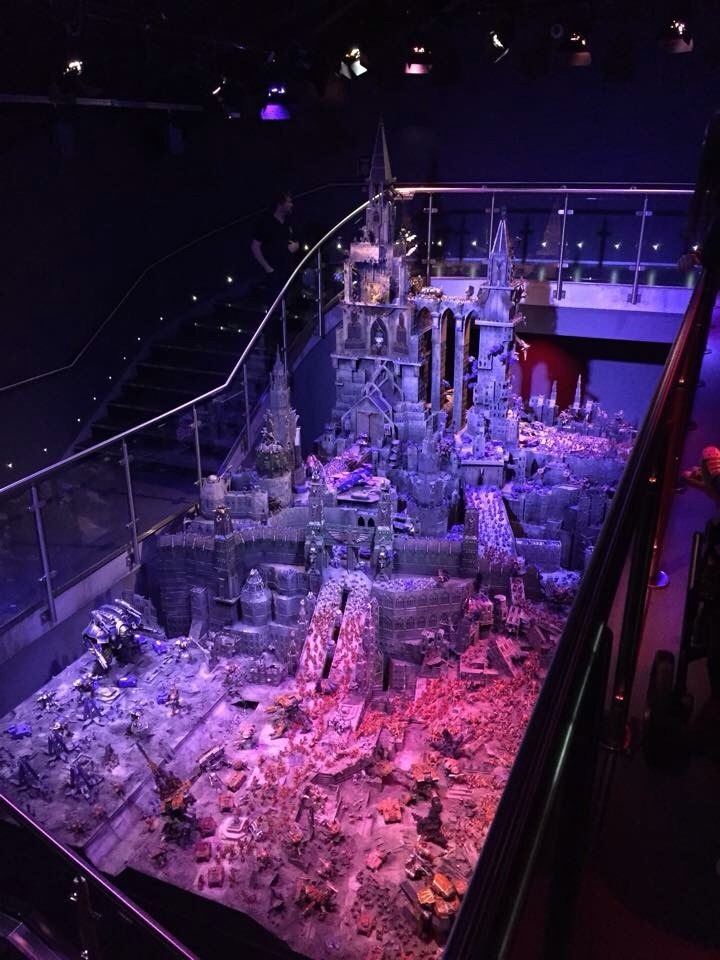 brushforthebrushgod:  So I visited the newly revamped warhammer world today and my
