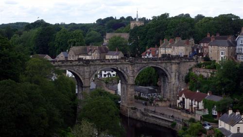 Knaresborough Viaduct, North Yorkshire, England.