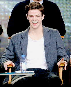 barry-and-iris-blog:  Grant Gustin at the TCA panel.