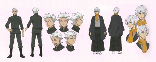 Bungou Stray Dogs Season 4-5 Characters Sheets From Official Guidebook Gongeroku. Scanned By Me.