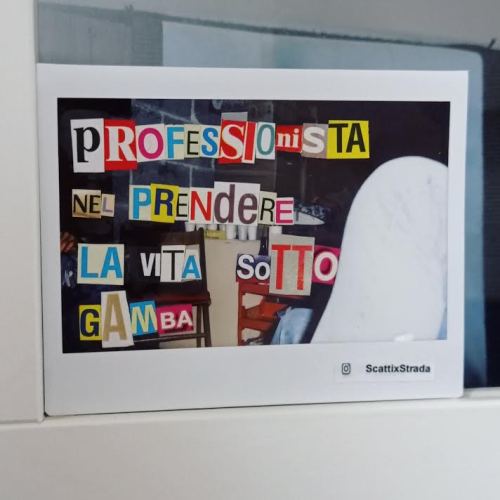 Professionista nel prendere la vita sotto gamba. Instagram: @ScattixStrada 