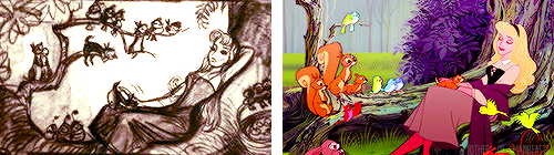 mother-of-manbeasts:  Disney princesses + Storyboards 