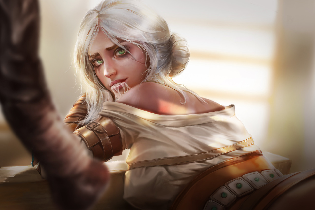 ponygfx:  Some pictures from “Ciri - Stable Fun” by Firolian.  Backround: Ciri’s