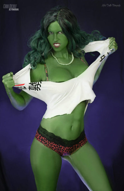 She Hulk by AZ Powergirl Cara Nicole
