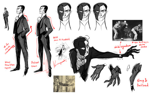 raddymaddy:celine-kim:PHANTOM OF THE OPERA #3 PROCESS SKETCHES: PHANTOM I probably have done mor