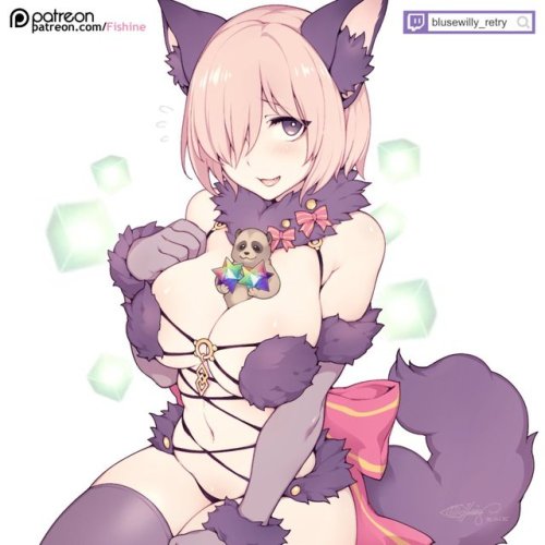 FishineArt: &ldquo;Dangerous Beast x 2 #マシュ #魯蛋 #Fate/GrandOrder #FGO t.co/XSCCwdsZBa ht