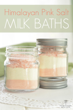 heyfranhey:  Himalayan Pink Salt Milk BathThe