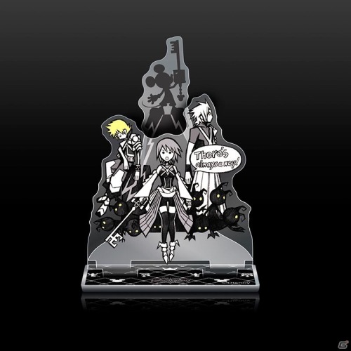 cinnamonchurro:  Kingdom Hearts HD 2.8 FCP mini acrylic stands that are pre-order bonuses for Japan! They are drawn by Tetsuya Nomura!  http://www.square-enix.co.jp/kingdom/khhd_fcp/special/