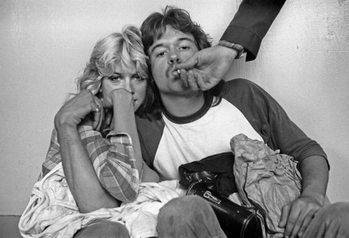Some are playing air guitar, some are doing drug deals – and one has passed out stone cold … photogr