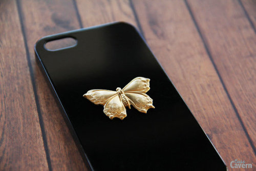 lesstalkmoreillustration:Vintage 24kt Gold Plated Embellished Smartphone Cases By CaseCavern On Etsy