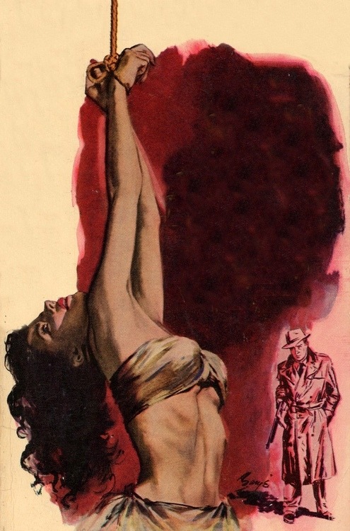 miss-barbarie:  Cover art, 1950s