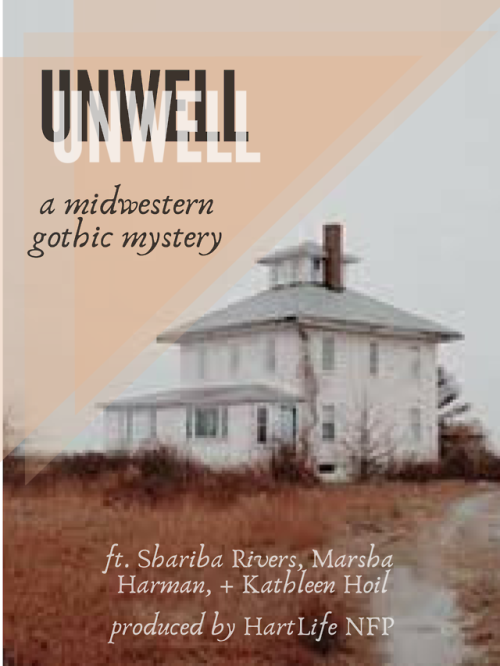 arofili:  podcast posters ★ UNWELL     “Crazy old bat.”     “Bitch, dear. If you’re going to work in