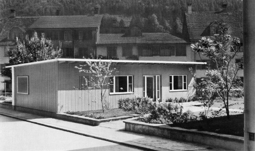 Medical office in Ennenda, extension buildingEnnenda, Glarus, Switzerland; 1948 Jakob Zweifel, Thoma