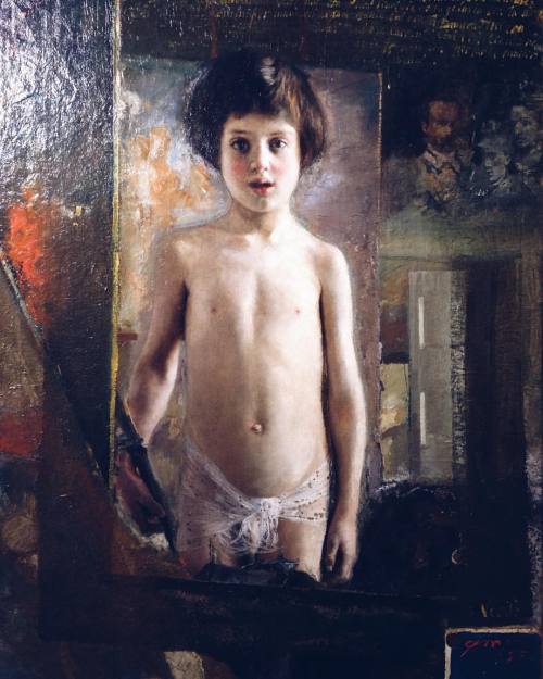 vulgariumfragmenta: La Verità, Antonio Mancini. Exhibition Il Tesoro d'Italia, curated by @vi