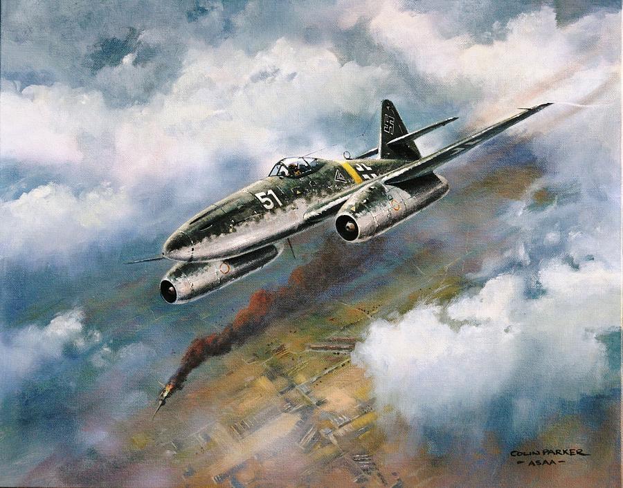 david-vitale:  The Messerschmitt Me 262 Schwalbe 
